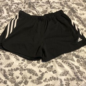 Black Adidas Shorts.